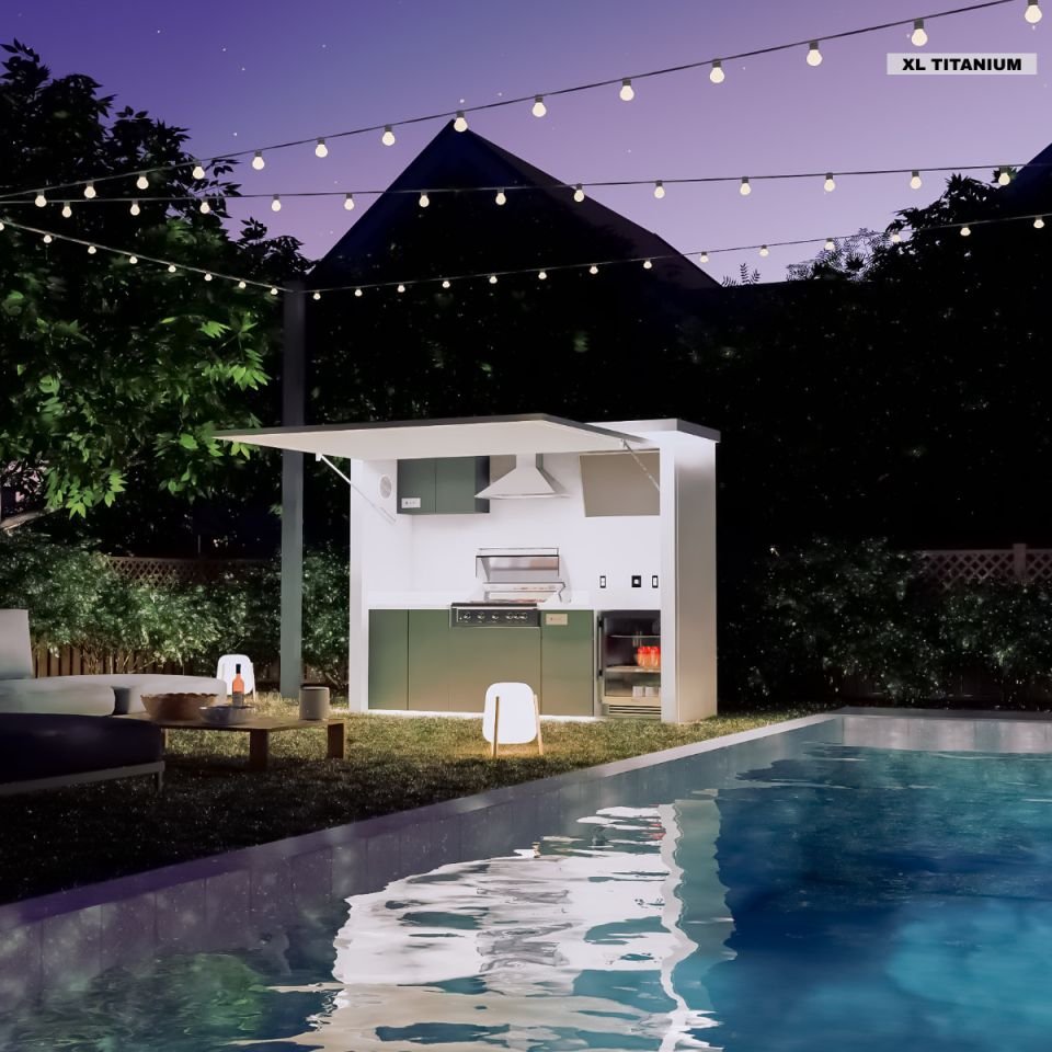 Luxury Outdoor BBQ Kitchen Pods