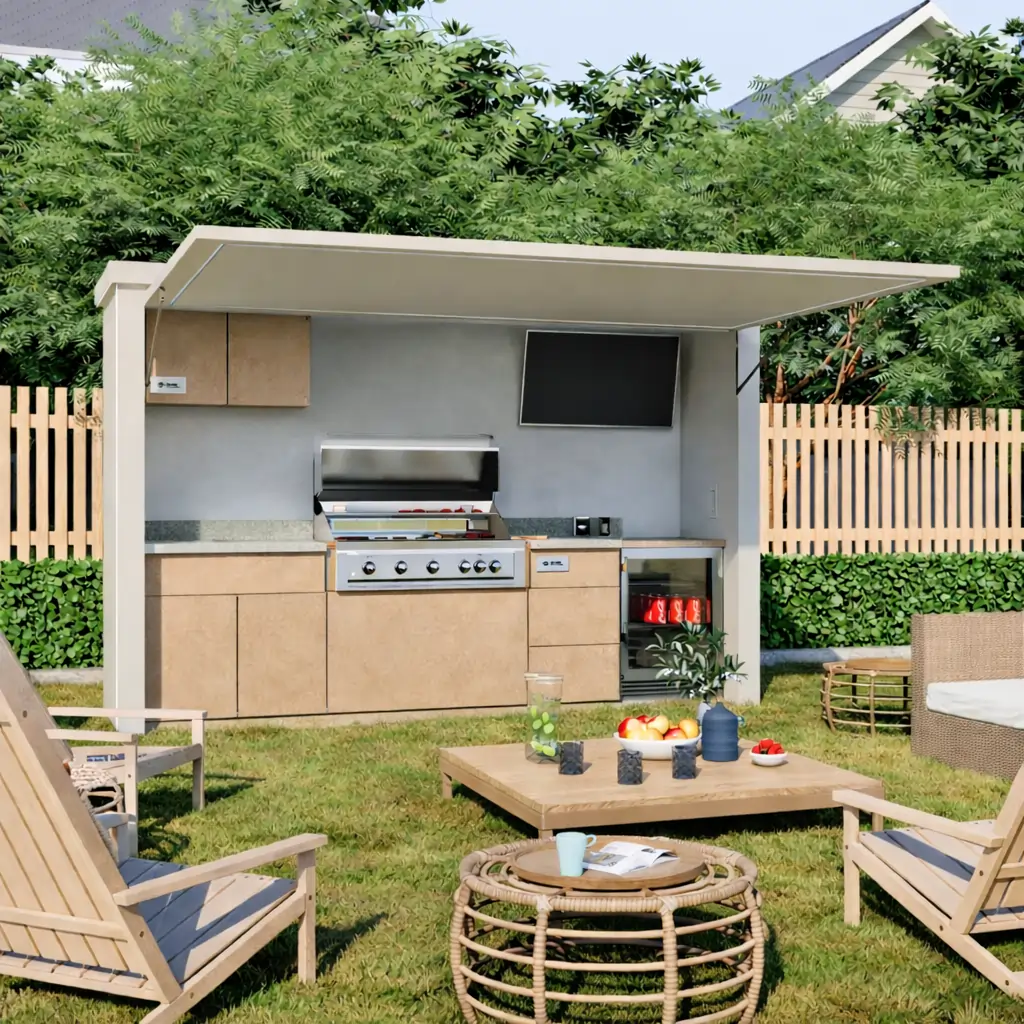 BBQ Outdoor Kitchen